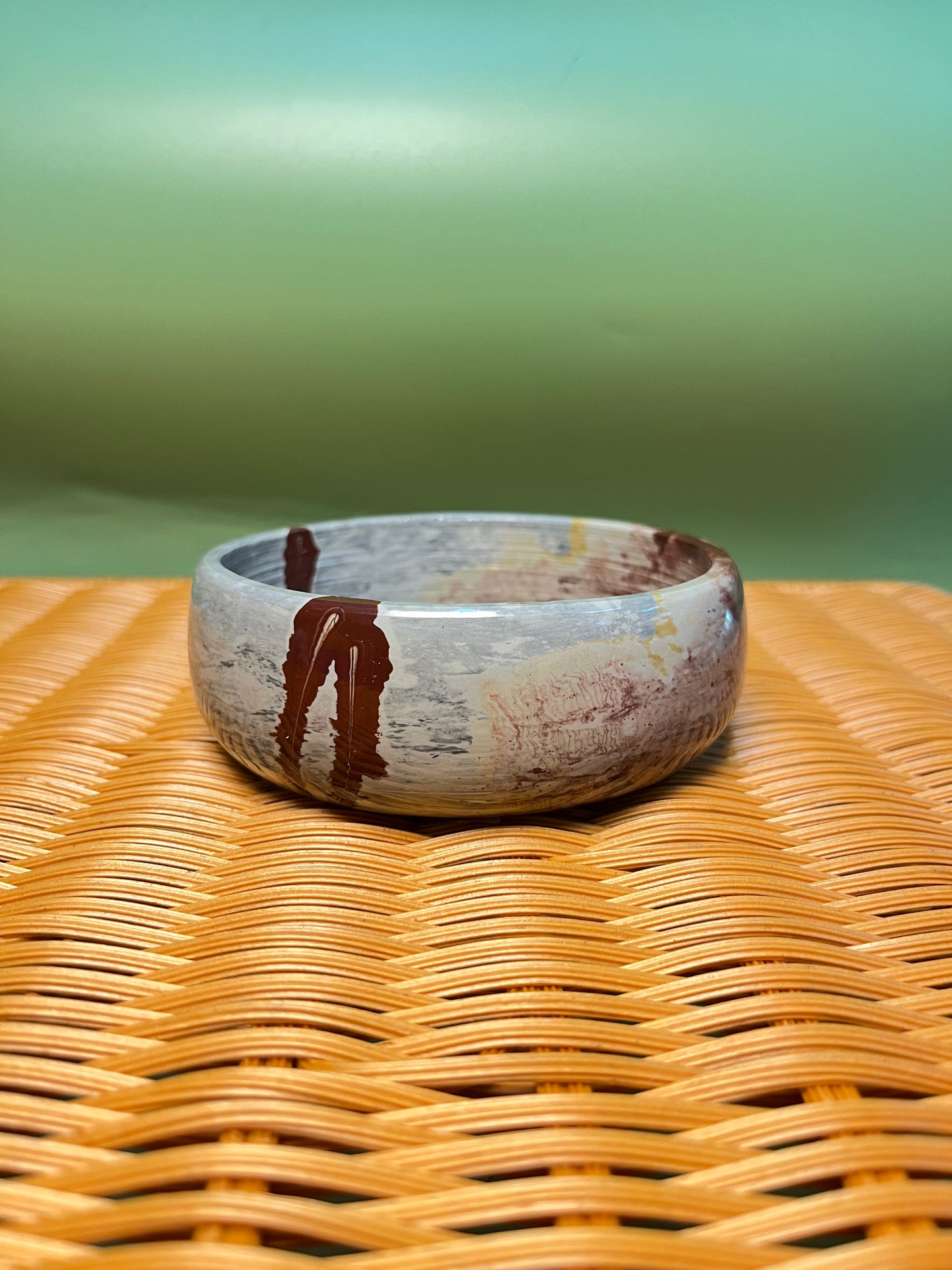 Picture jasper bowl G1006