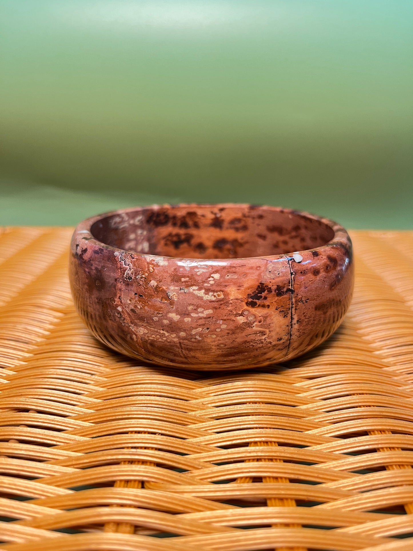 Picture jasper bowl G1011