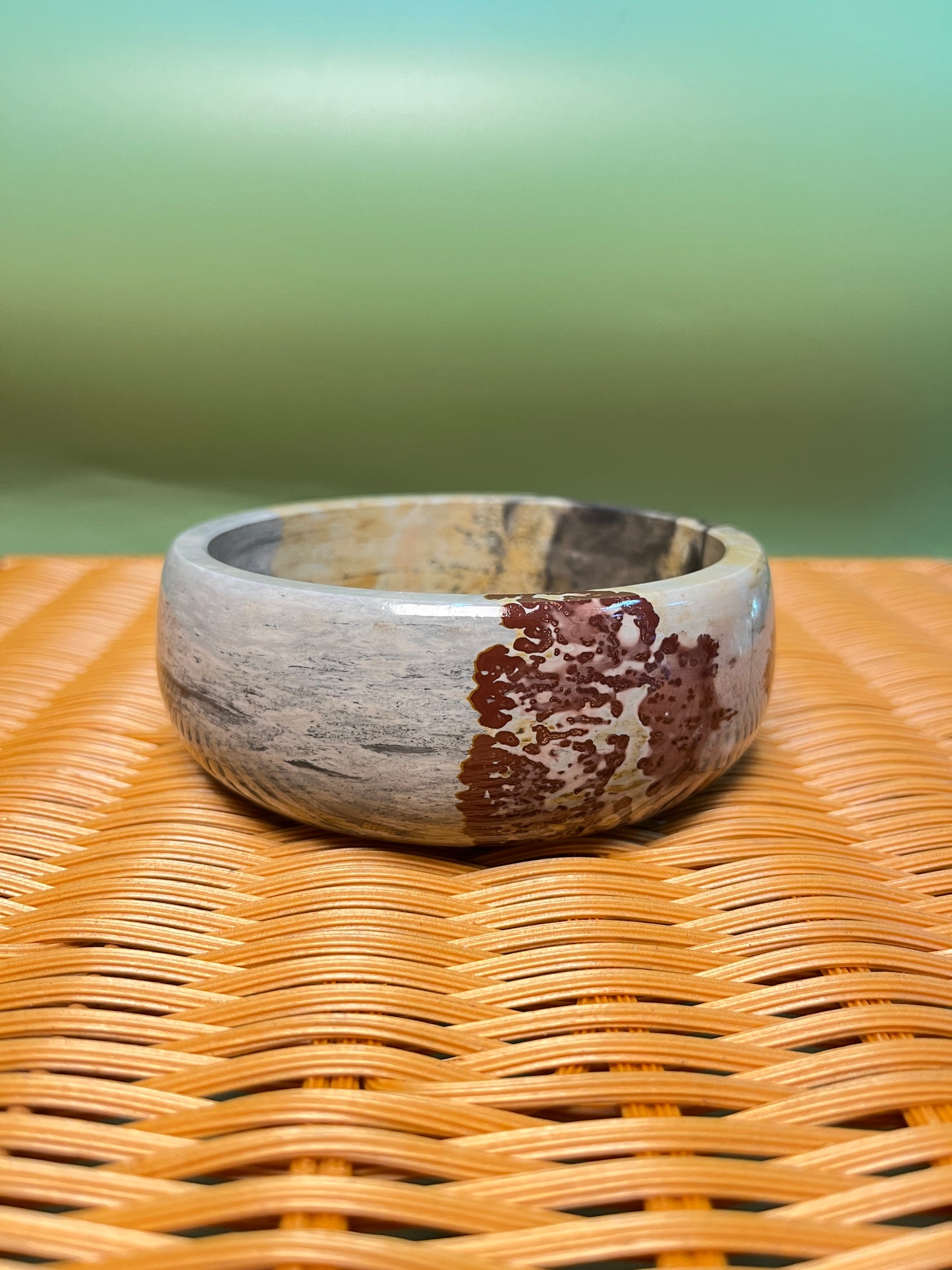 Picture jasper bowl G1008