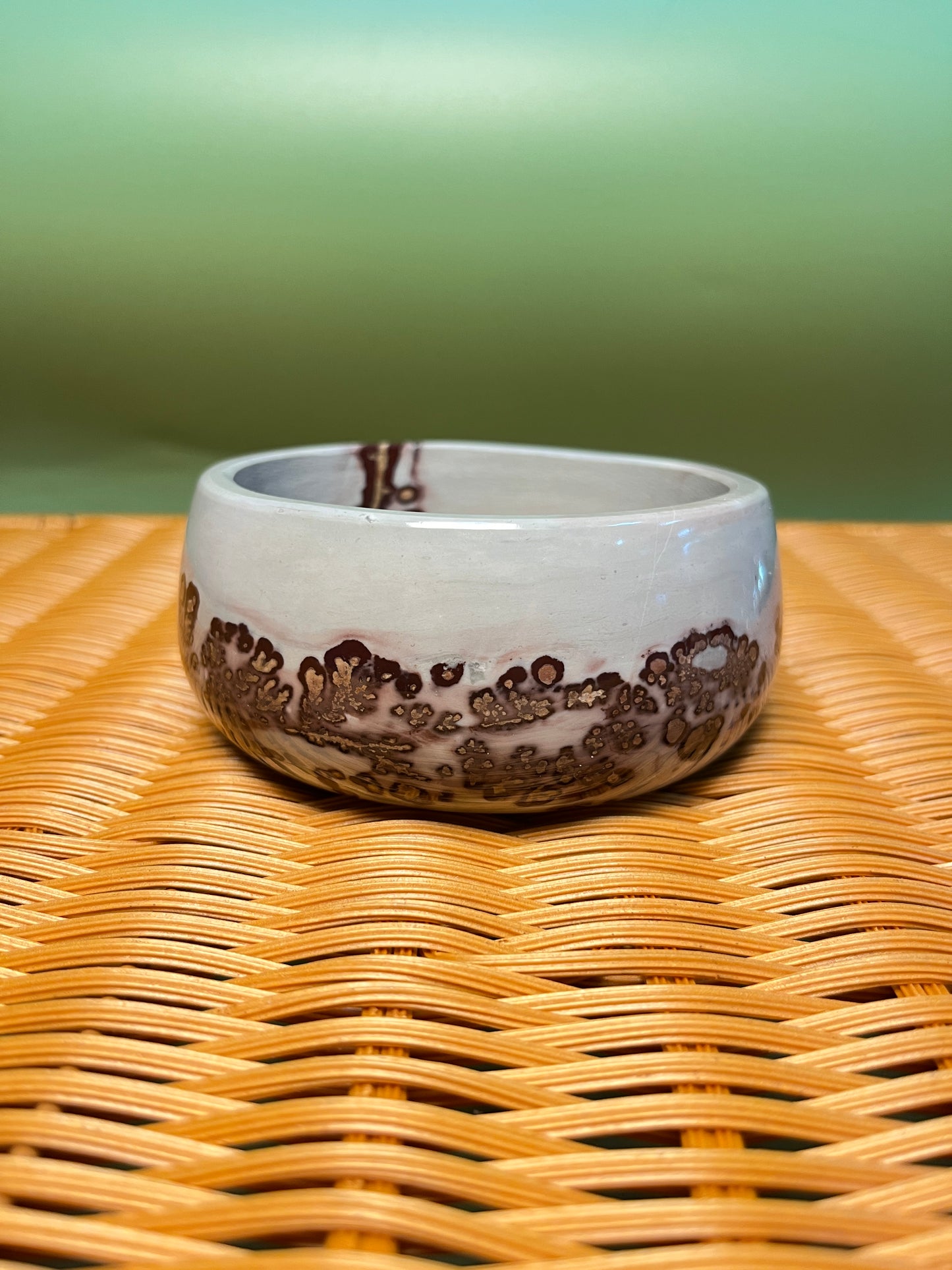 Picture jasper bowl G1007