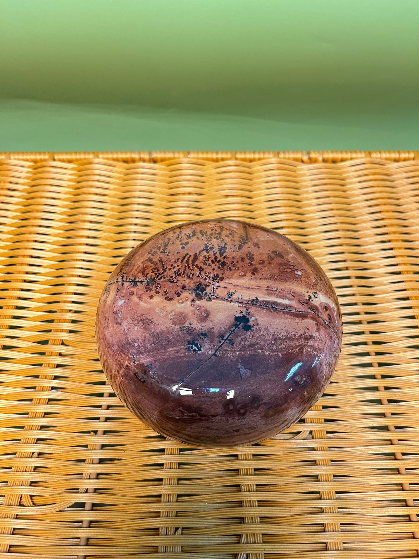 Picture jasper bowl G1011