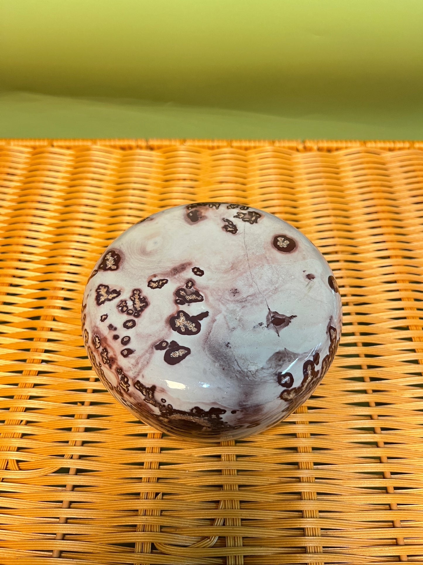 Picture jasper bowl G1007