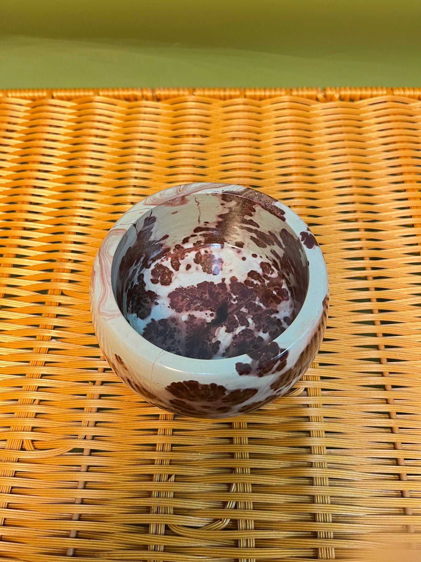 Picture jasper bowl G1009