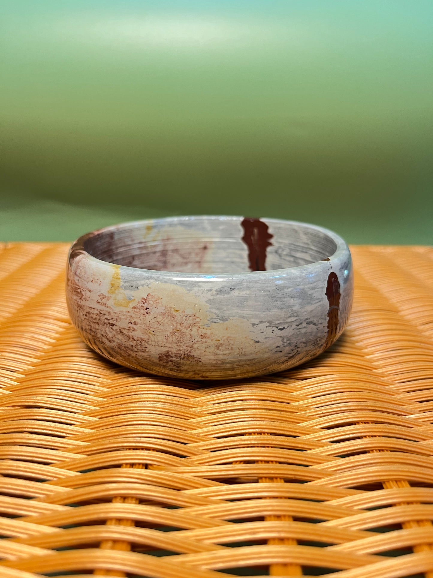 Picture jasper bowl G1006