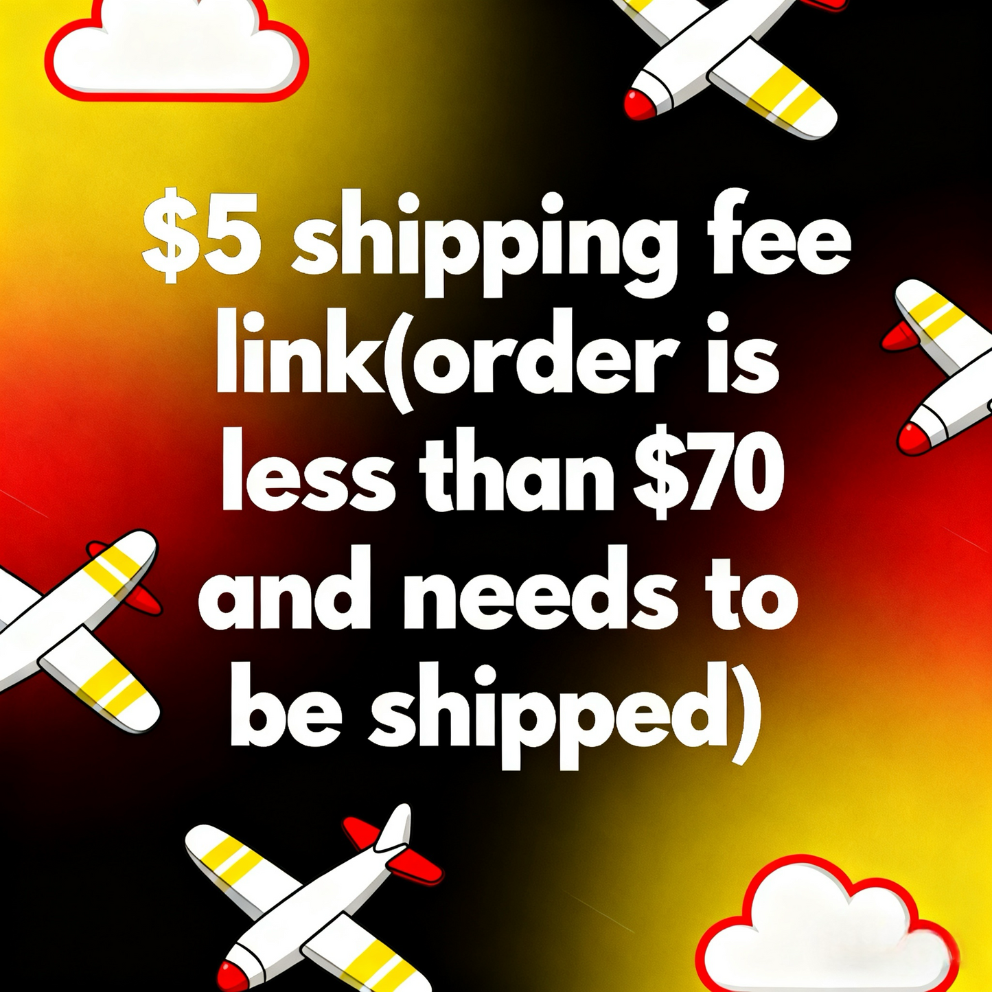 $5 shipping fee