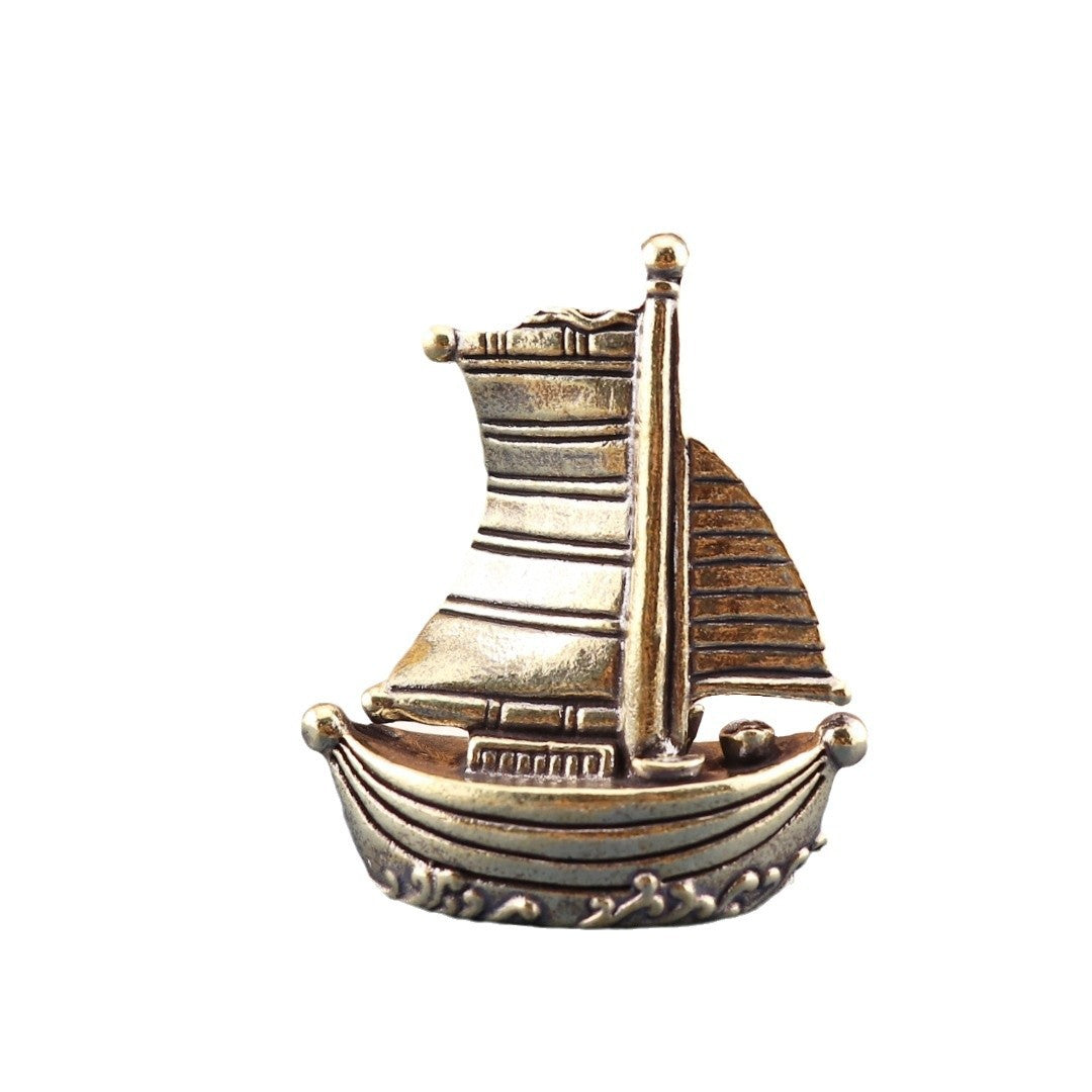 Brass small ship