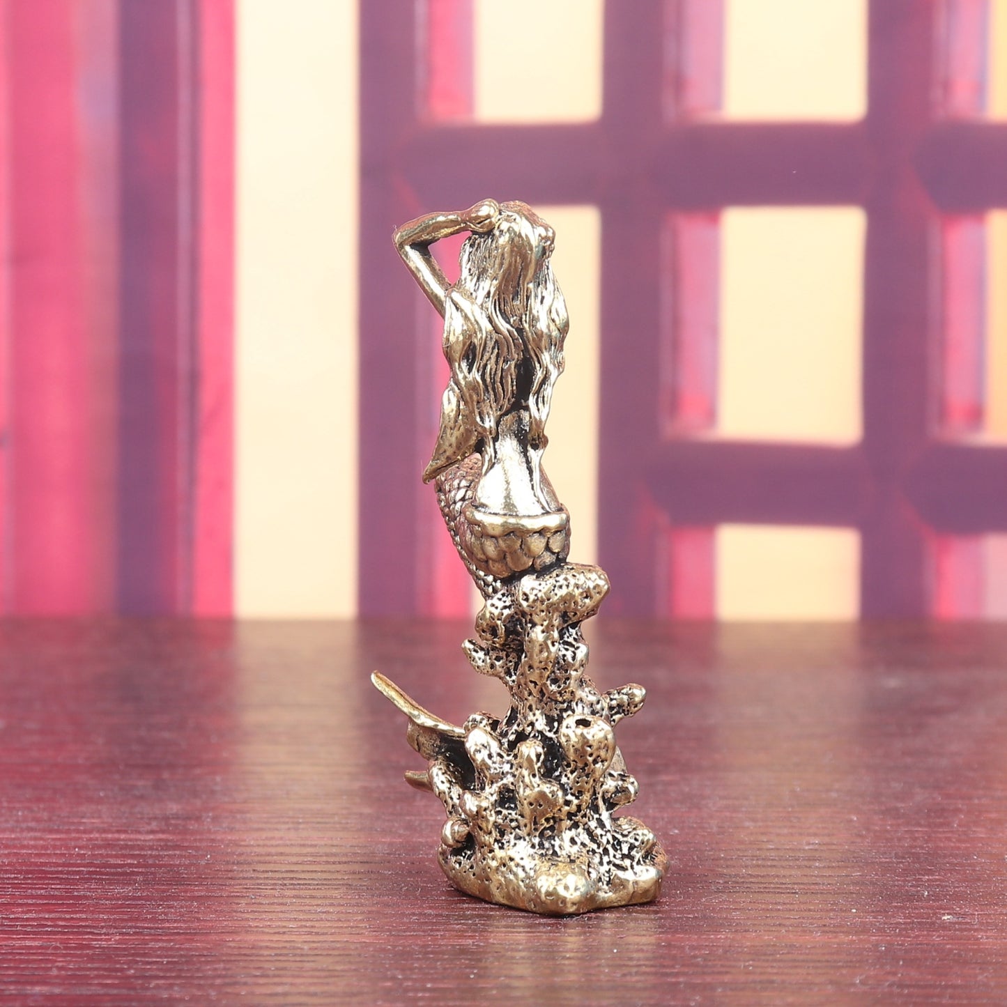 Brass mermaid