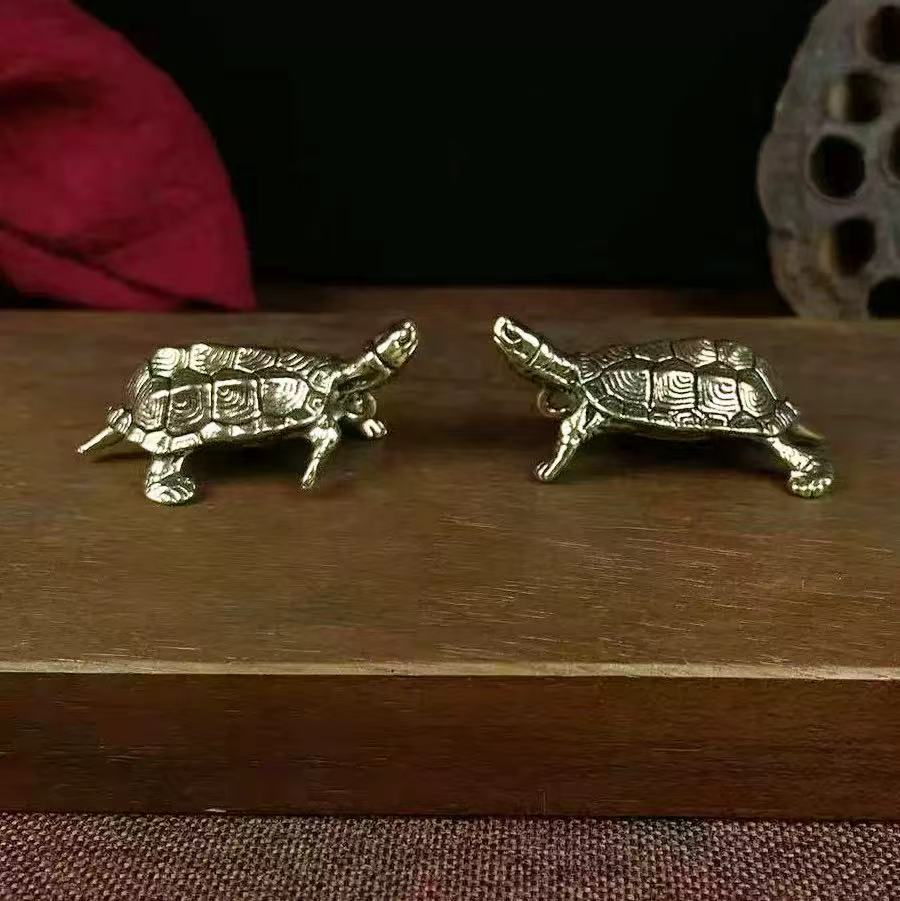 Brass turtle
