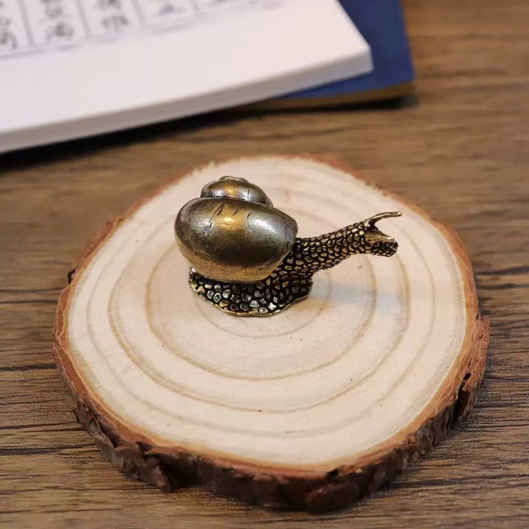 Brass snail