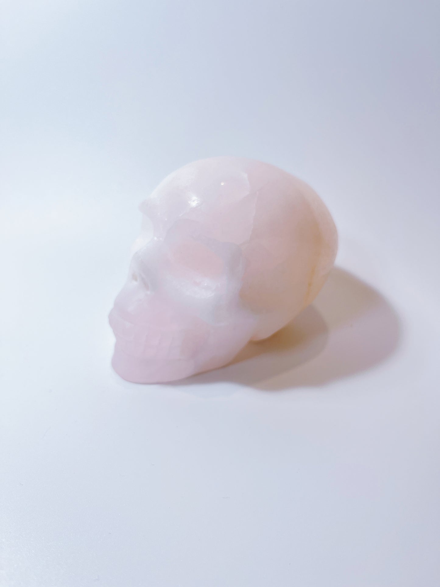 Pink Calcite Skull