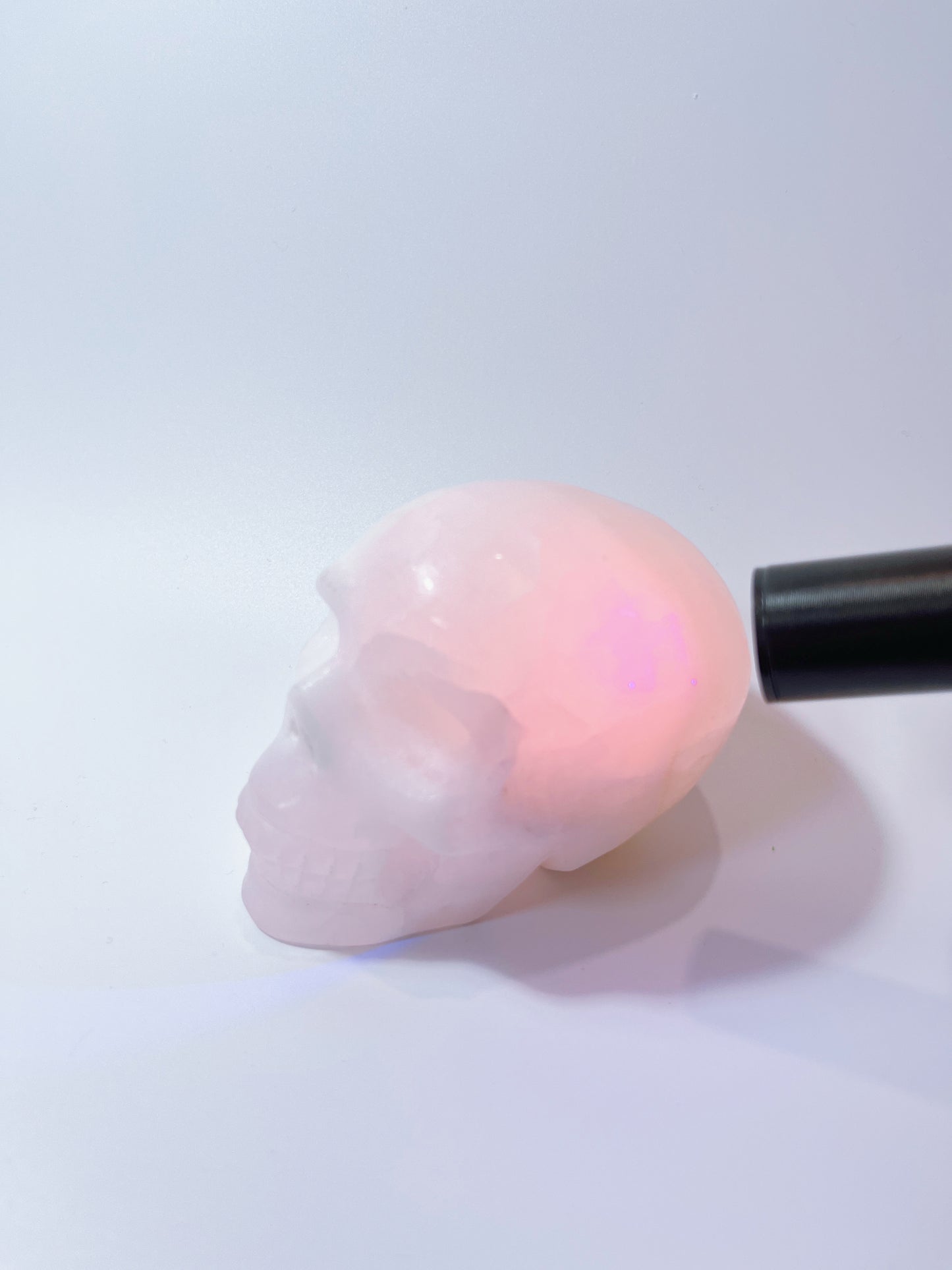 Pink Calcite Skull