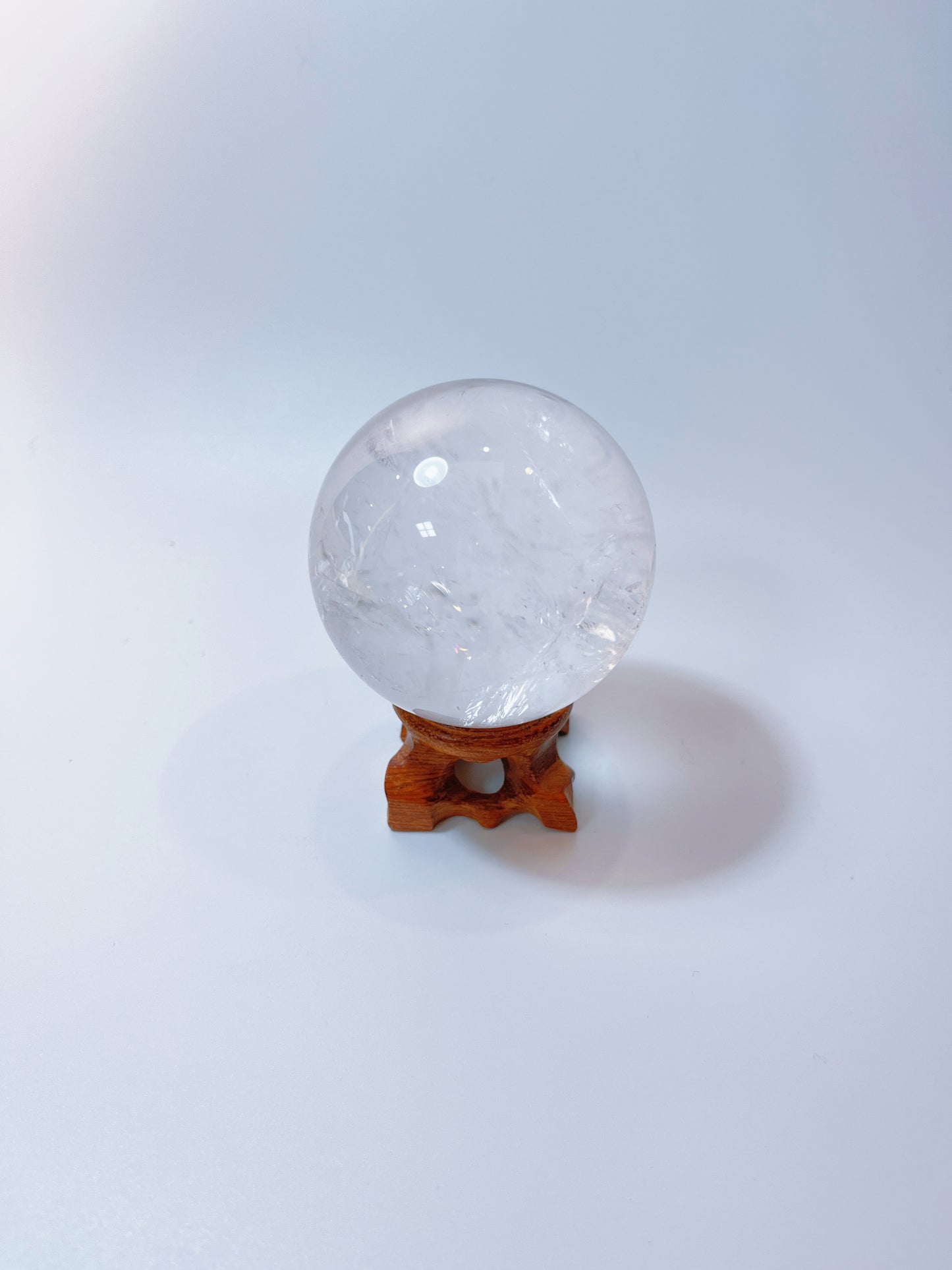 Small-sized Super High Quality Clear Quartz Sphere (DM)