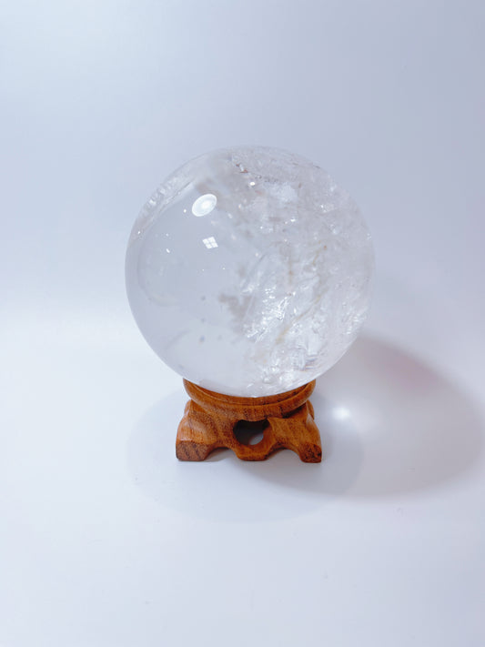 Medium-sized Clear Quartz Sphere