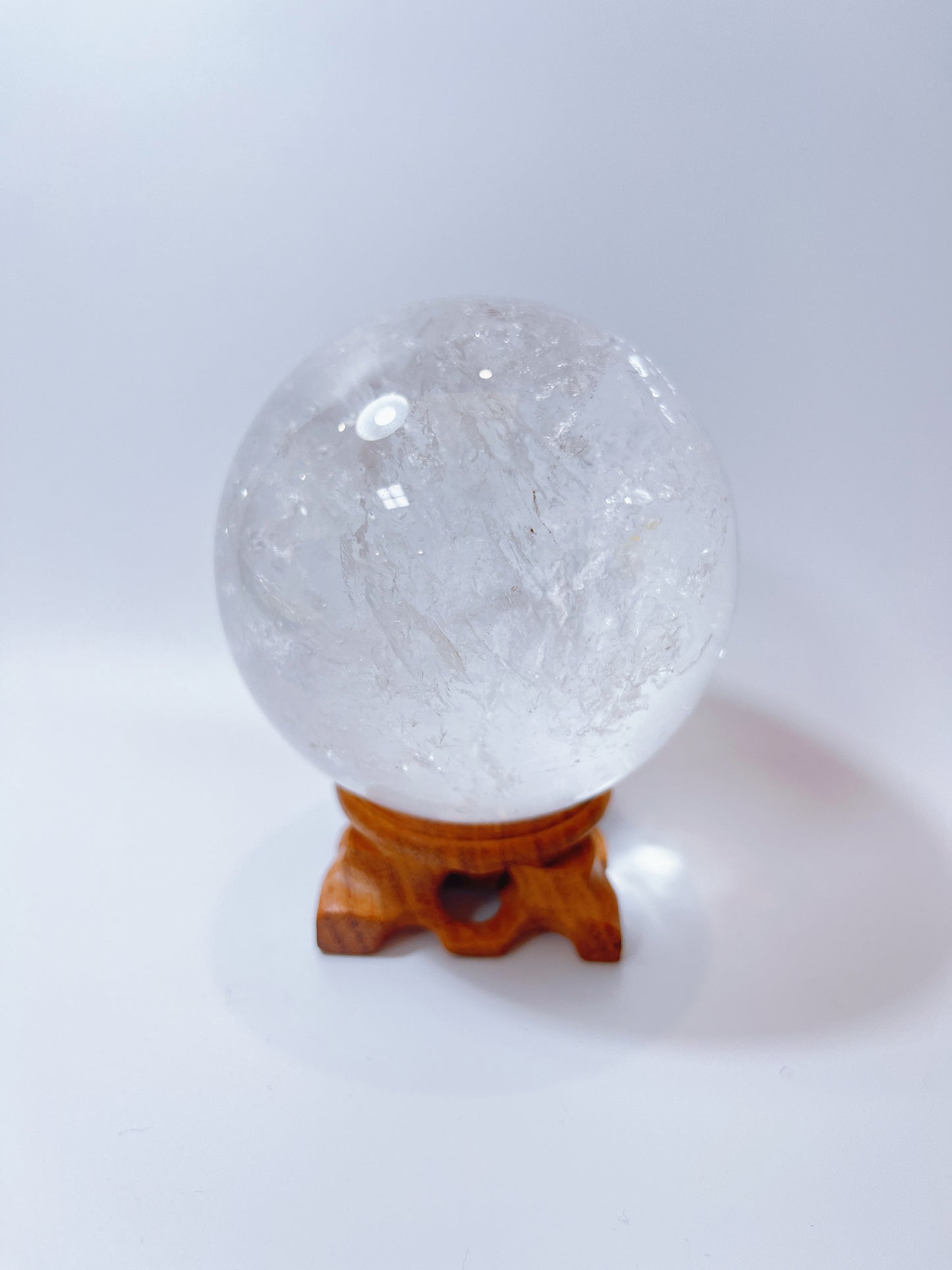 Medium-sized Clear Quartz Sphere