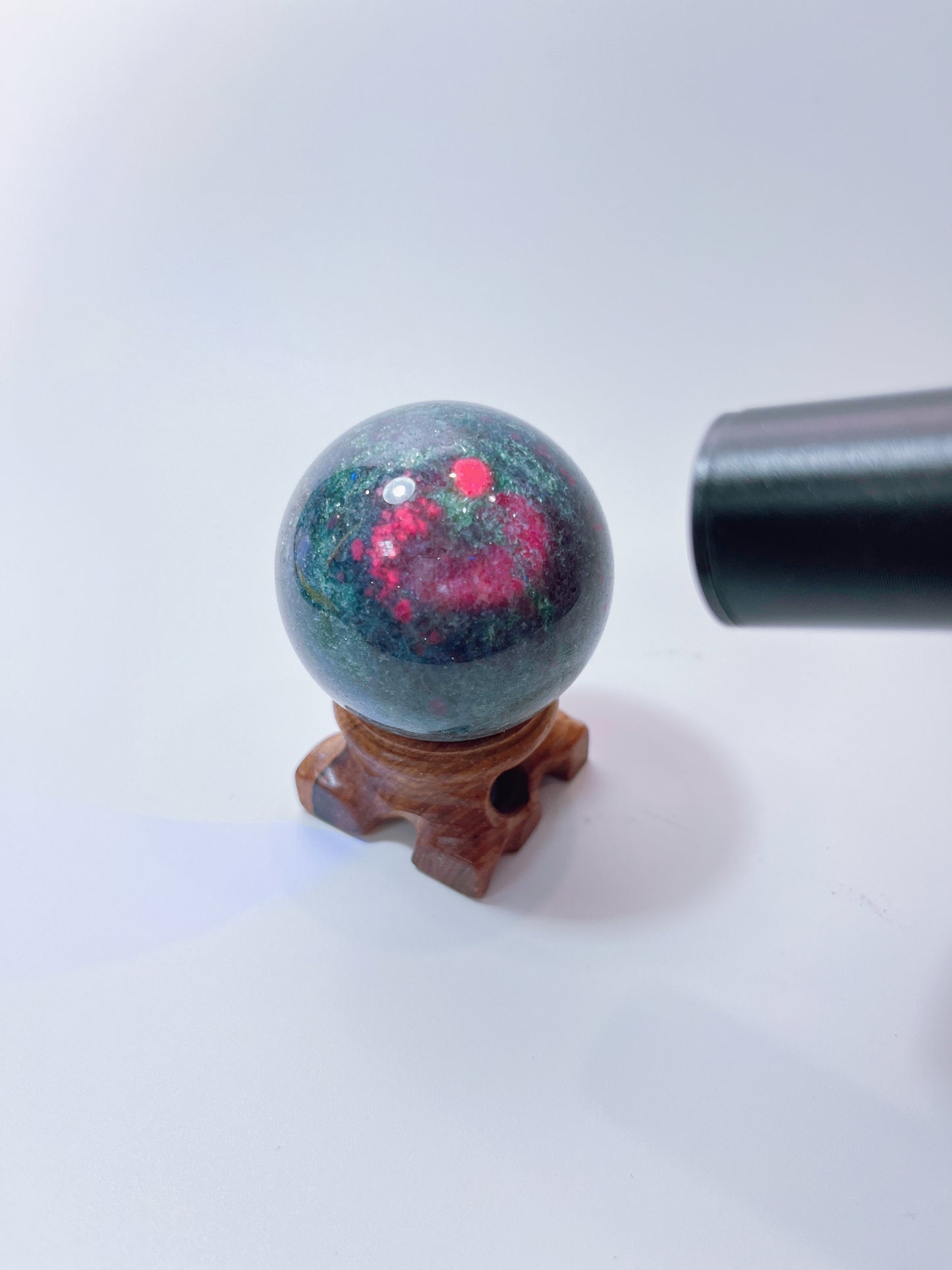 Ruby Zoisite Sphere