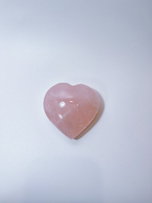 Rose Quartz Heart