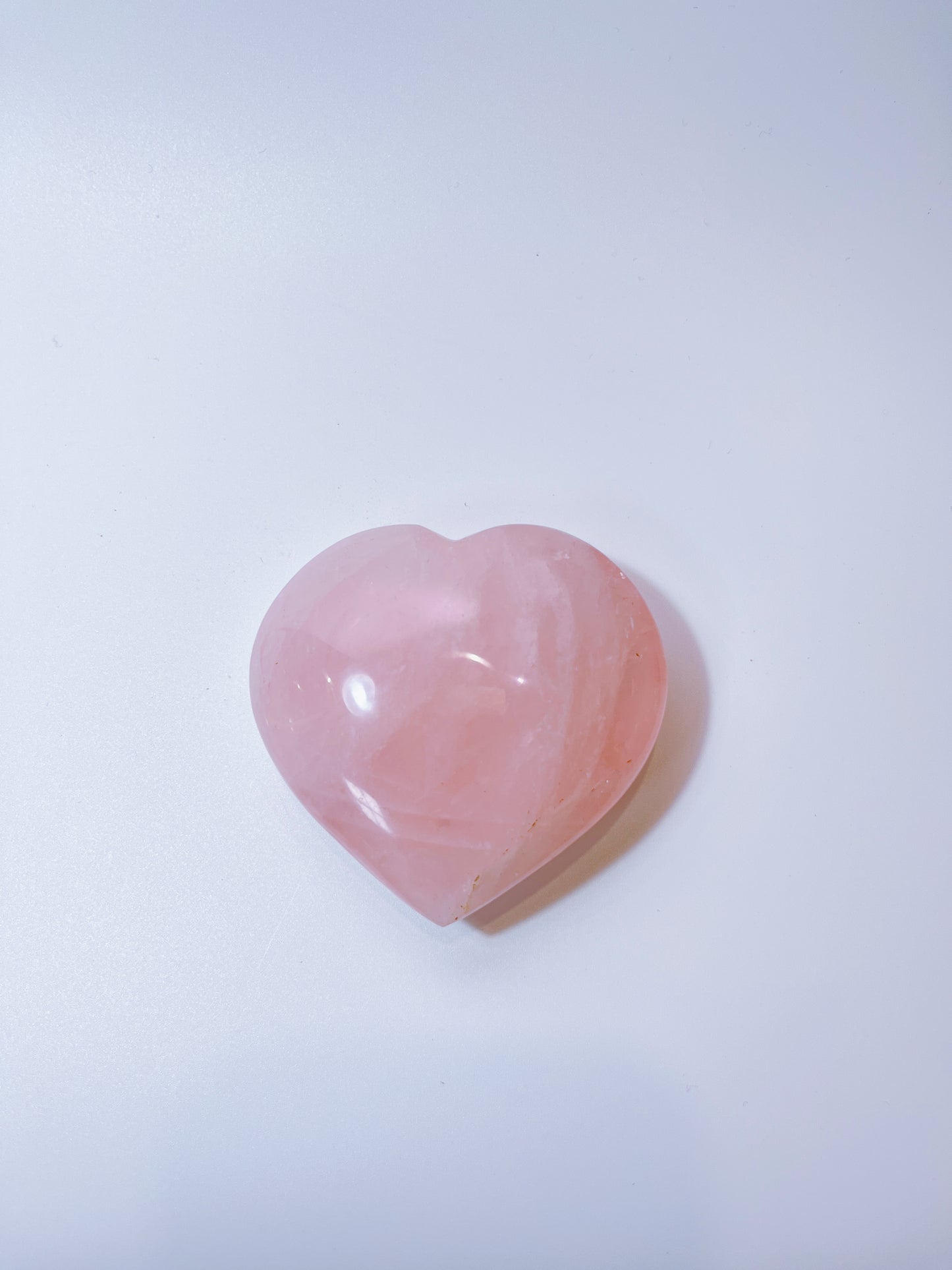 Rose Quartz Heart