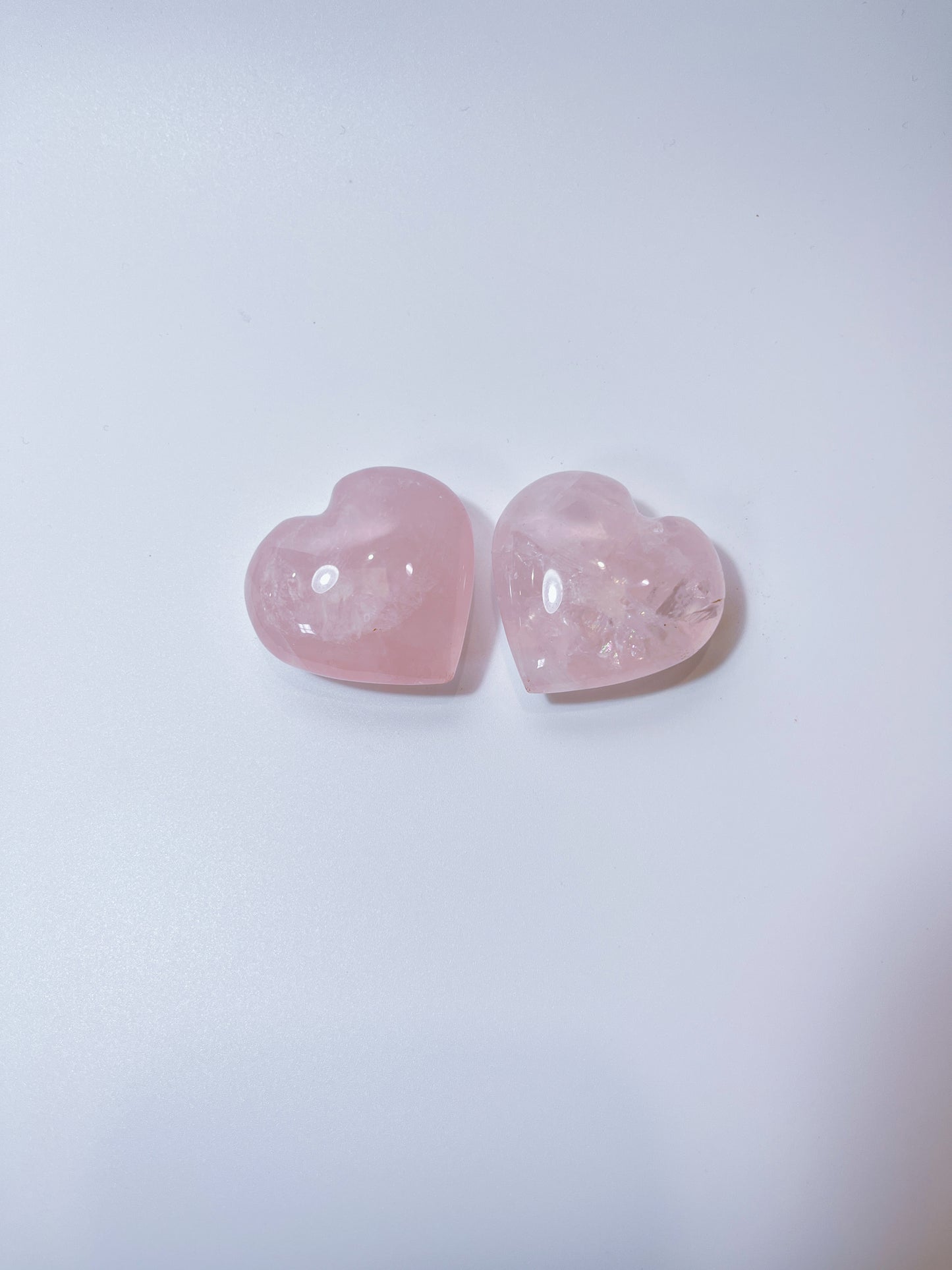 Rose Quartz Heart