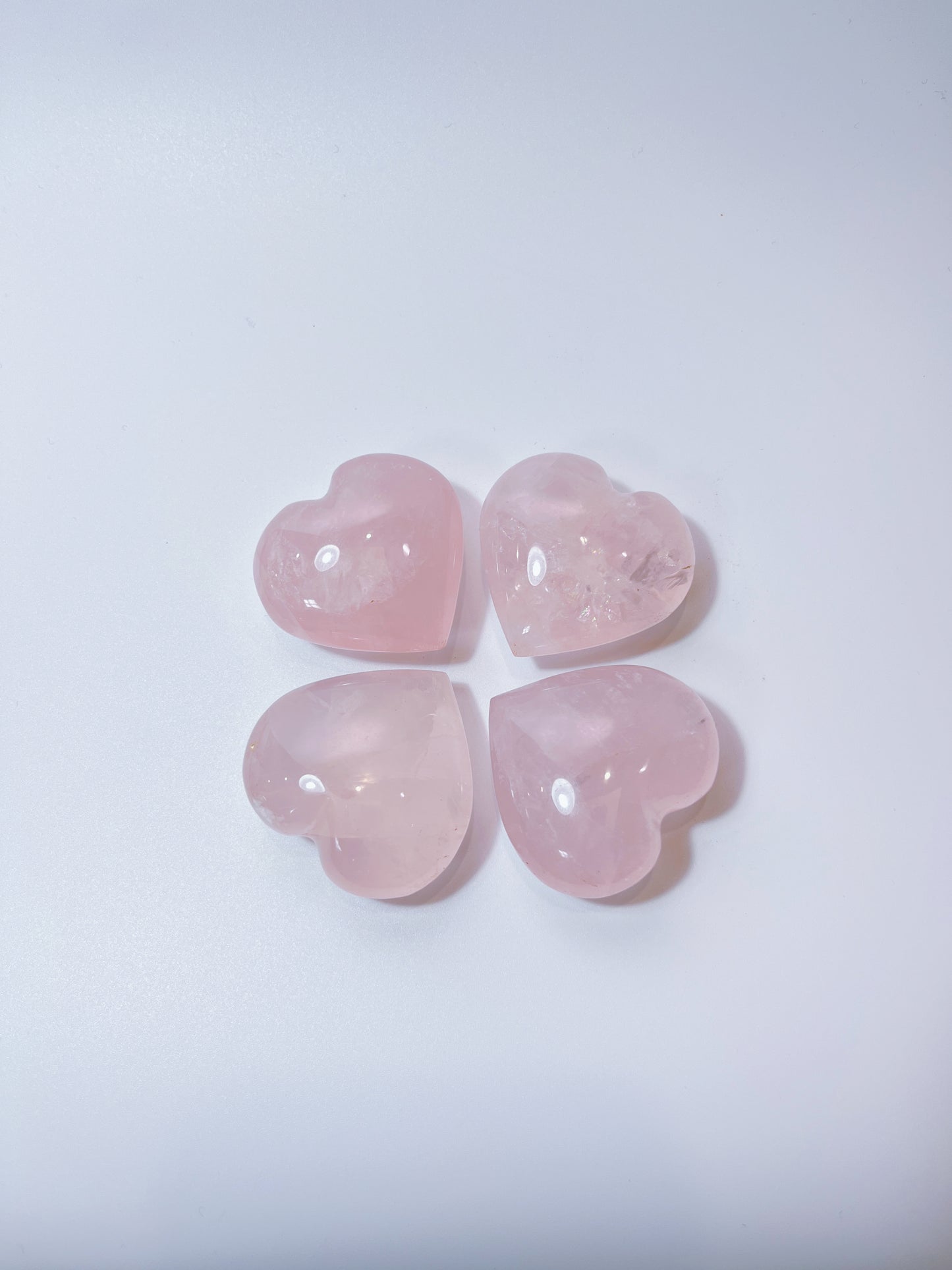 Rose Quartz Heart