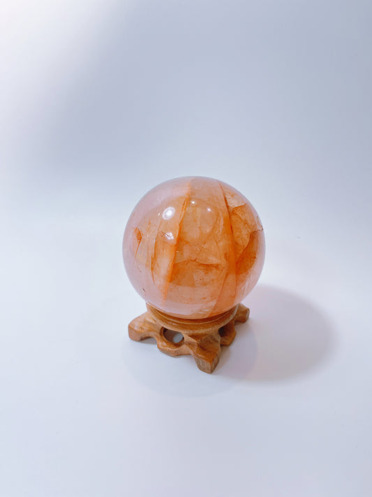 Fire Quartz Sphere