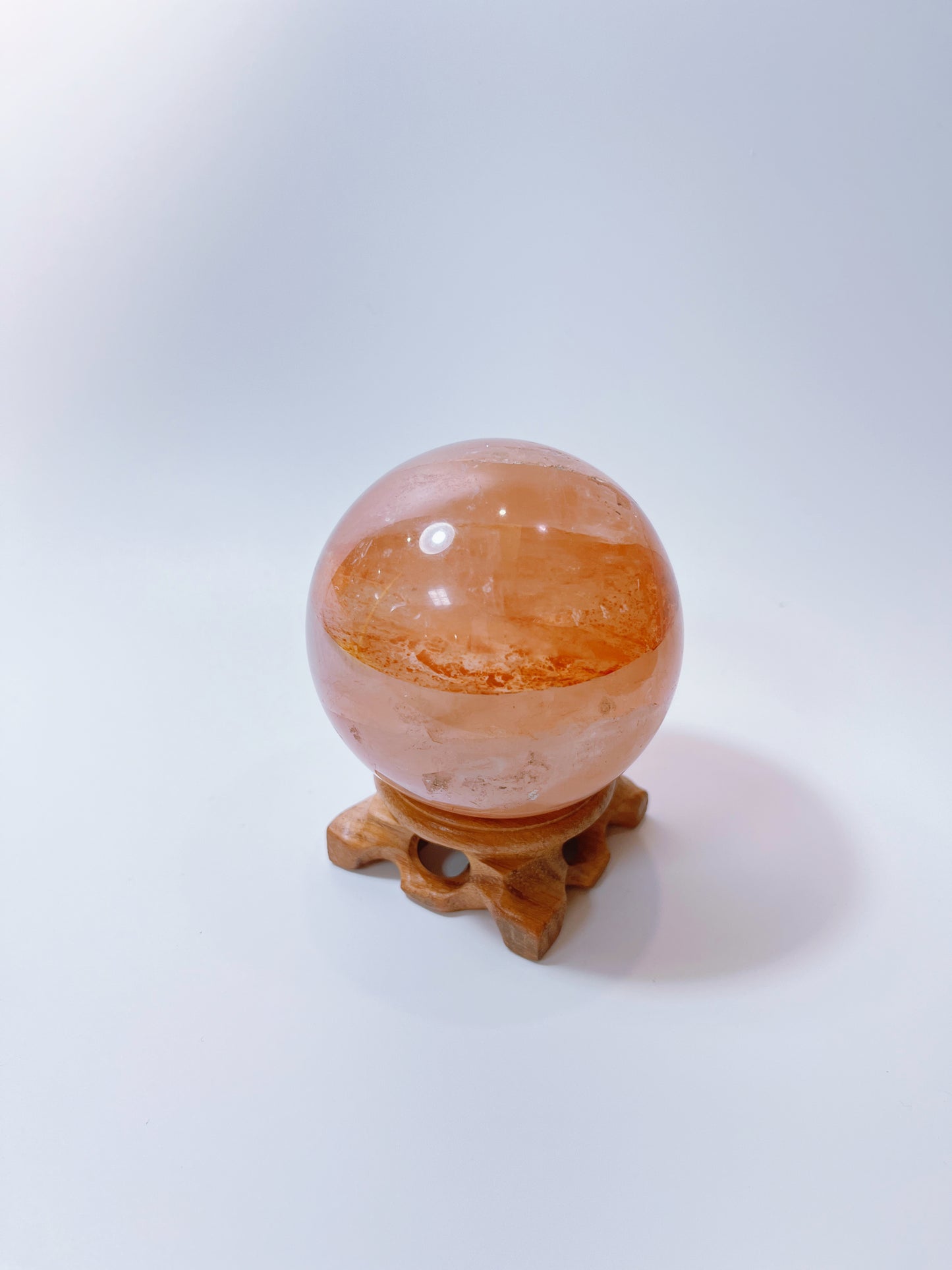 Fire Quartz Sphere