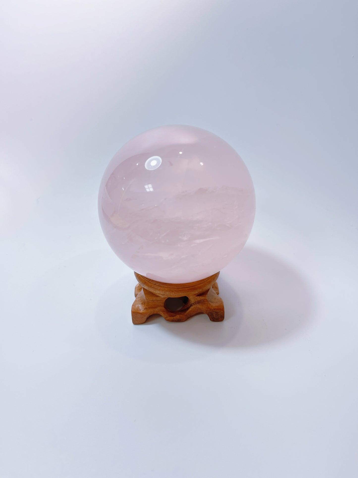 Small-sized Rose Quartz Sphere