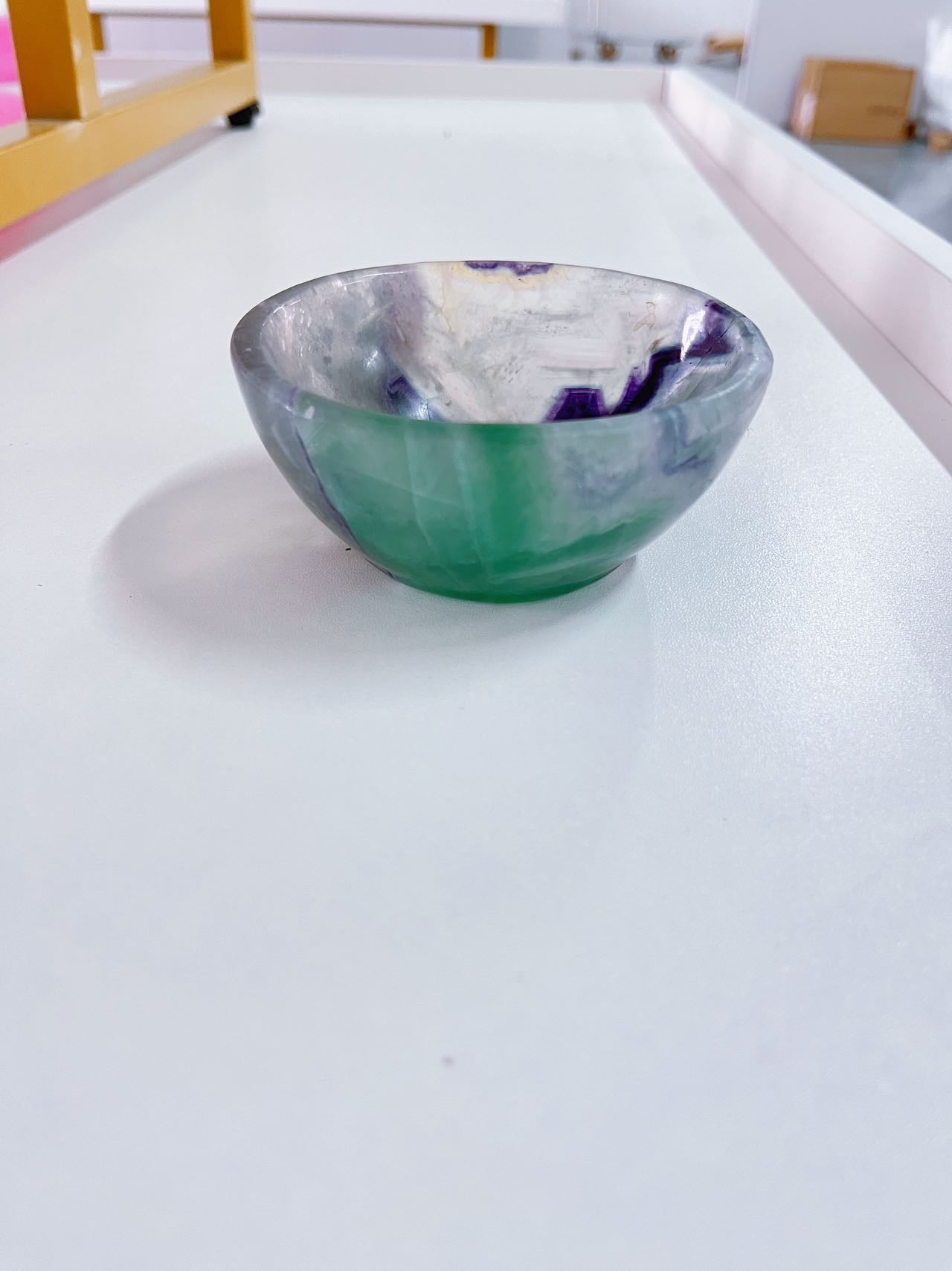 Rainbow Fluorite Bowl (DM)