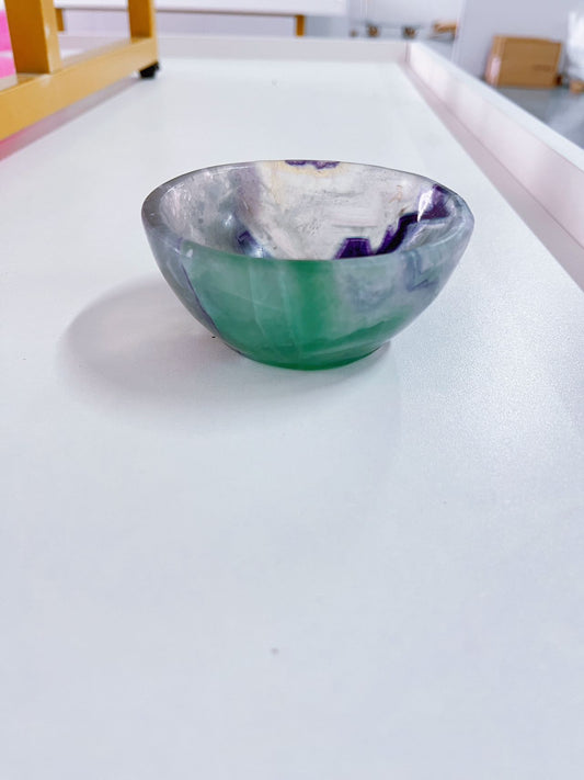 Rainbow Fluorite Bowl (DM)