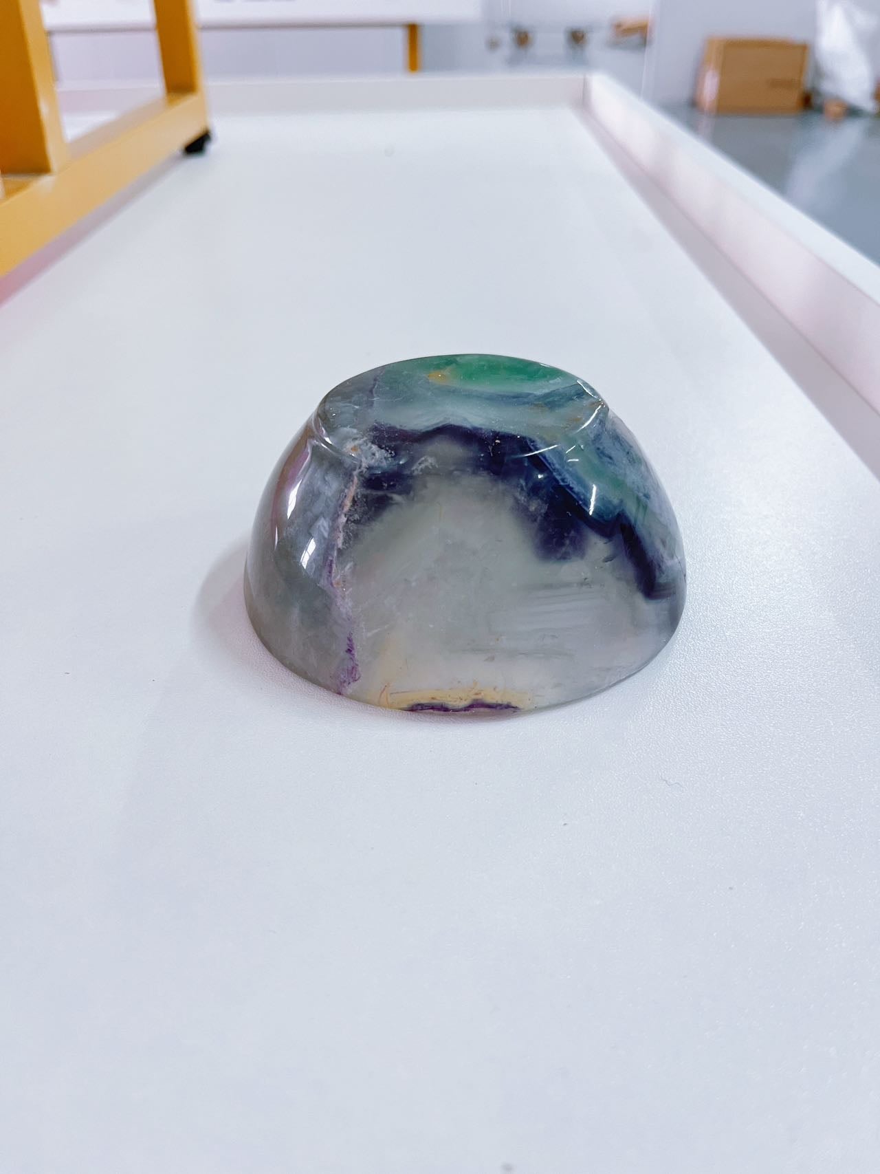 Rainbow Fluorite Bowl (DM)