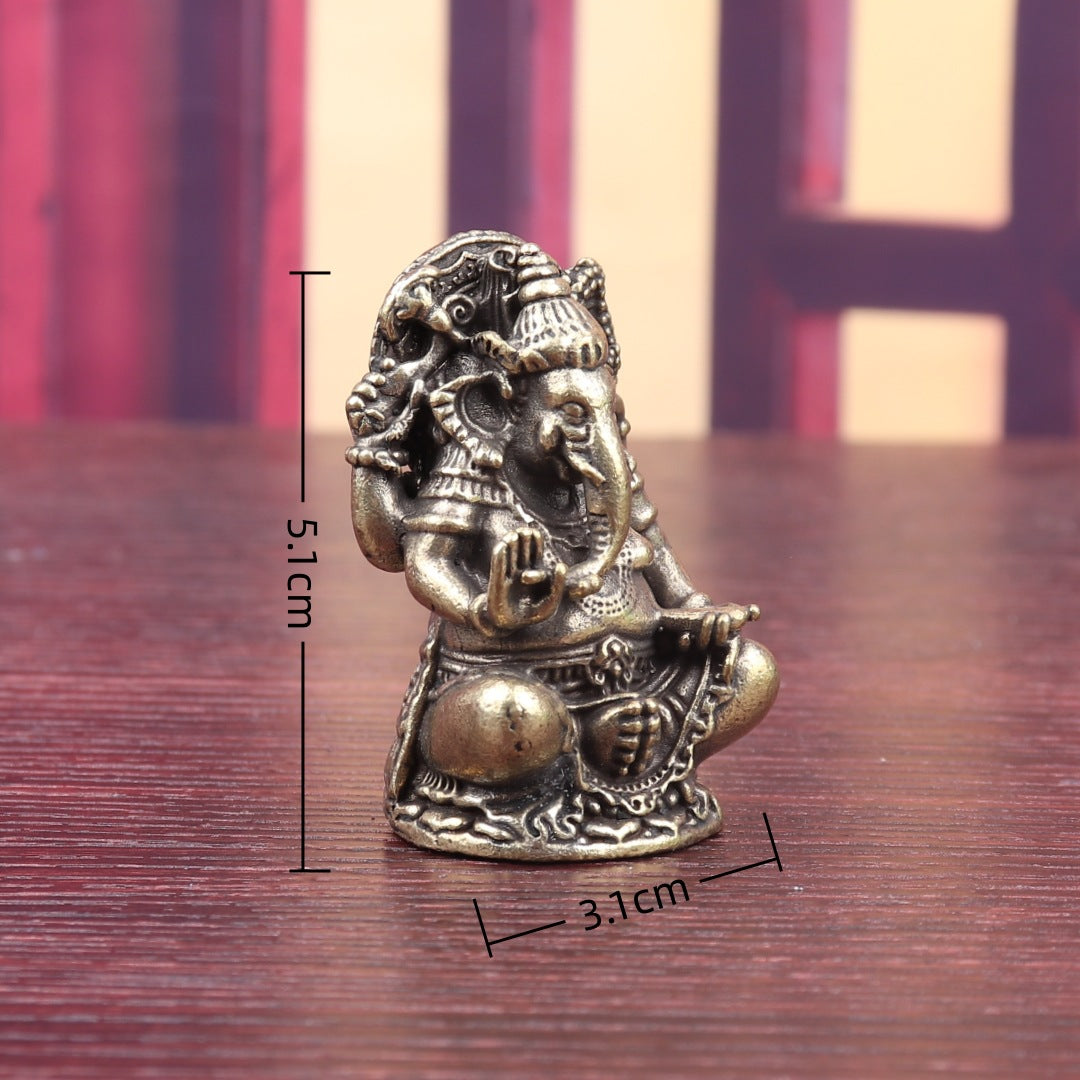 Brass Ganesha/ elephant god