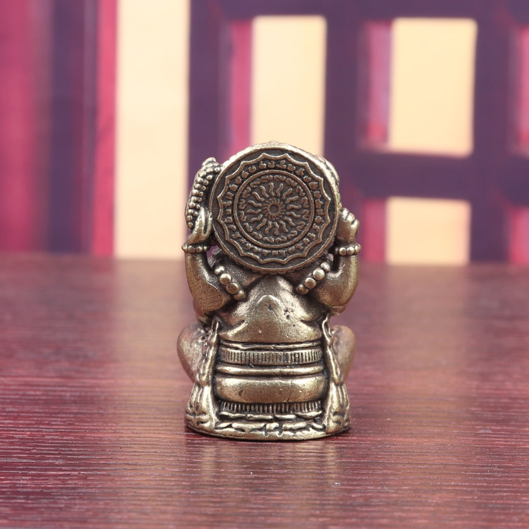Brass Ganesha/ elephant god