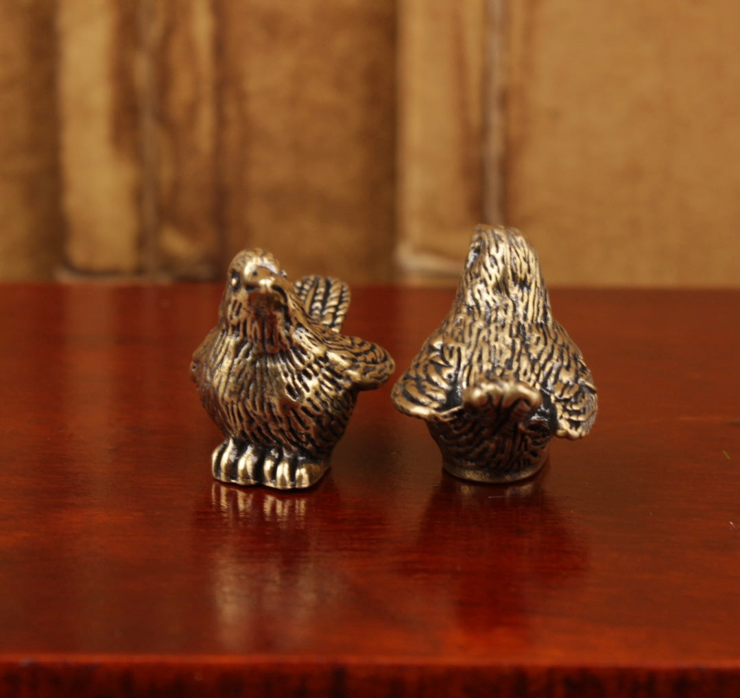 Brass small sparrow