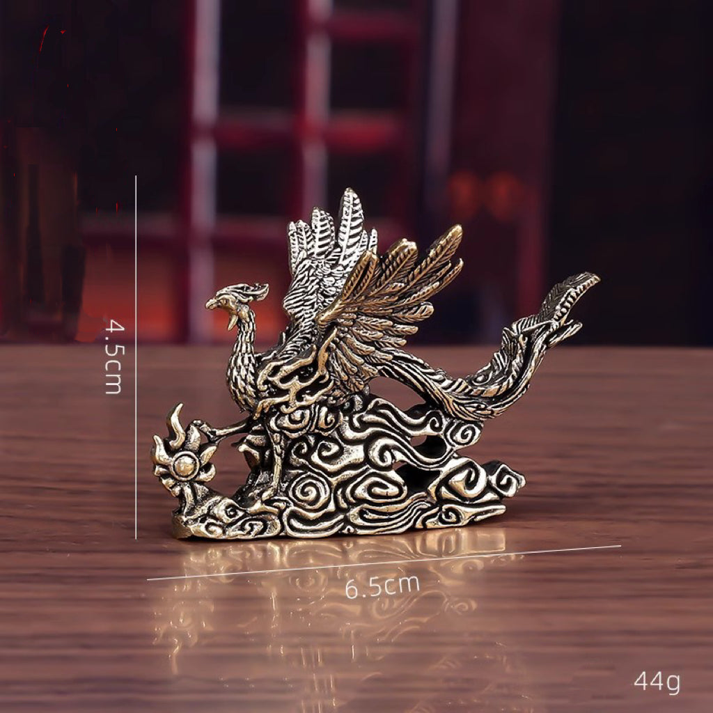 Brass phoenix