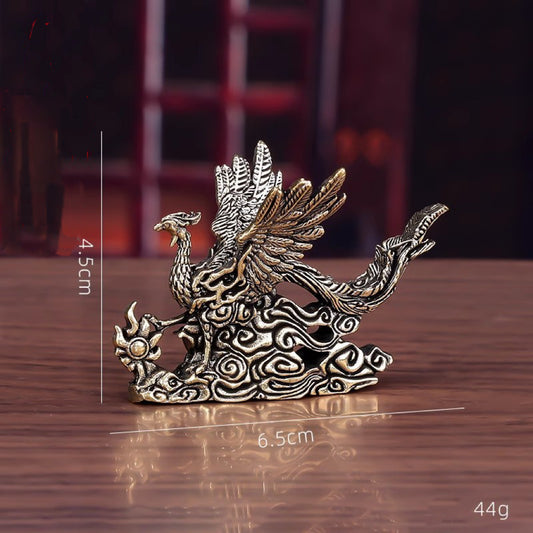 Brass phoenix