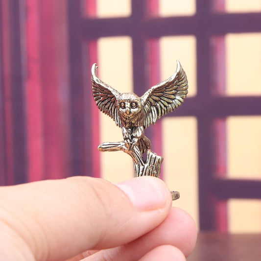 Brass owl