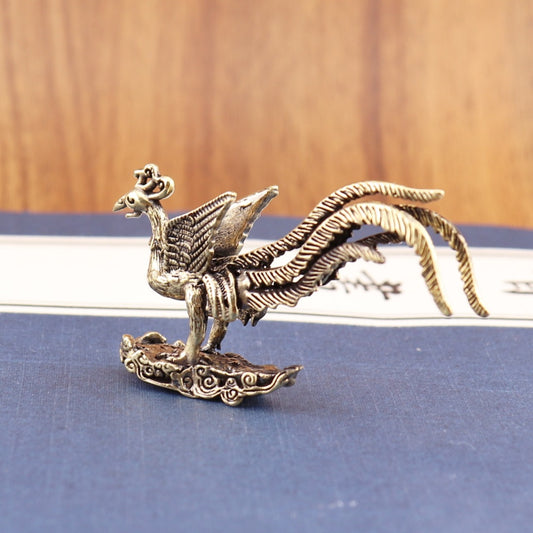 Brass small phoenix