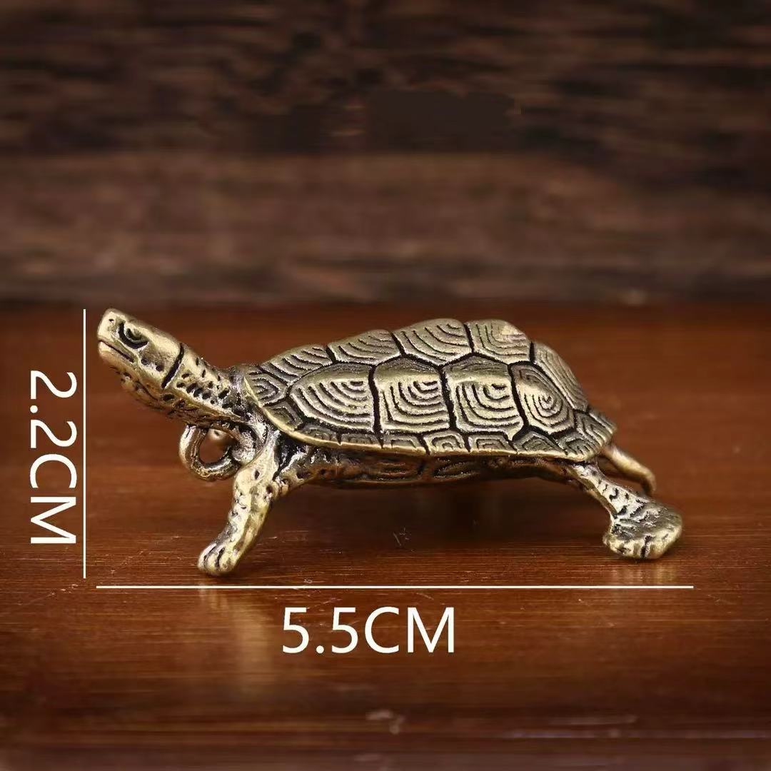 Brass turtle