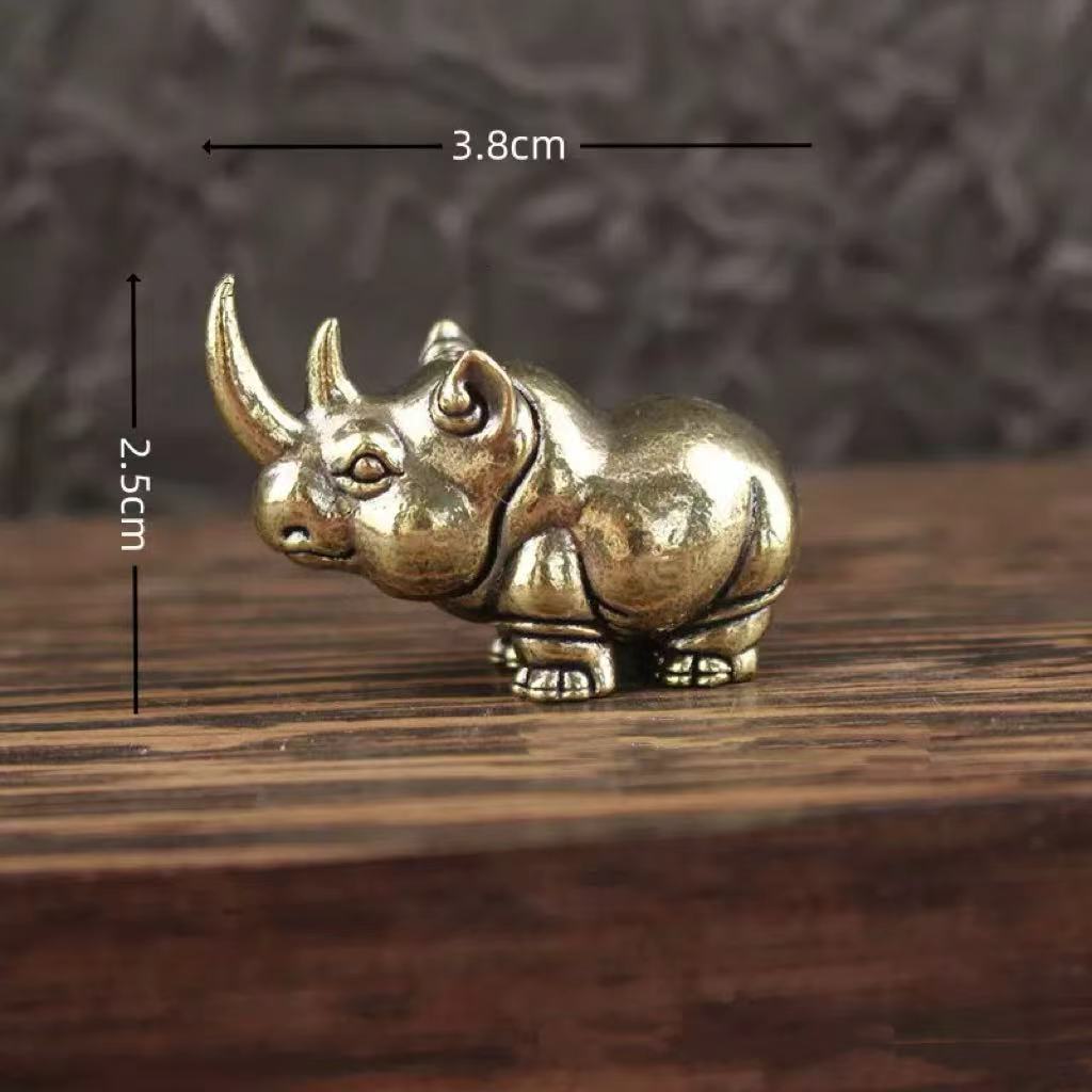 Brass rhino