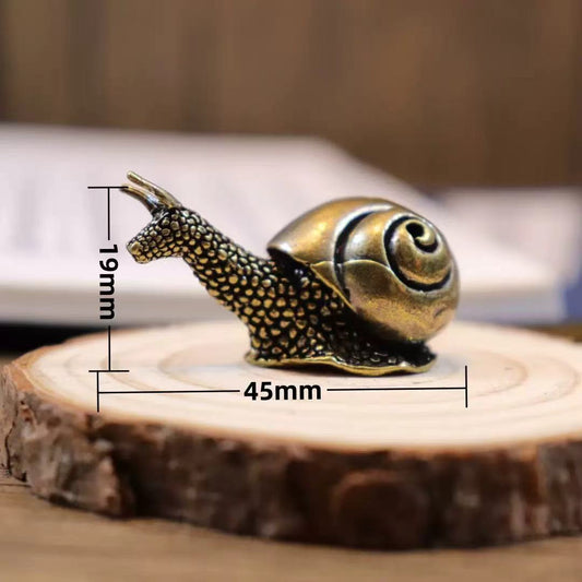 Brass snail