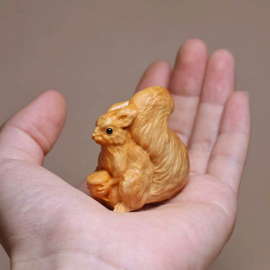 4.5CM Arborvitae wood squirrel
