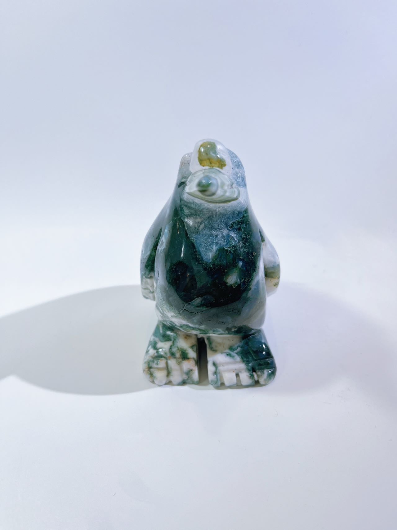 Moss Agate Penguin